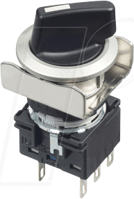 ID LB6MS21LT6 - Wahlschalter LB, 22 mm , metallic ID LB6MS21LT6 - Wahlschalter LB, 22 mm , metallic von Idec