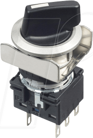 ID LB6MS33LT6 - Wahlschalter LB, 22 mm , metallic ID LB6MS33LT6 - Wahlschalter LB, 22 mm , metallic von Idec