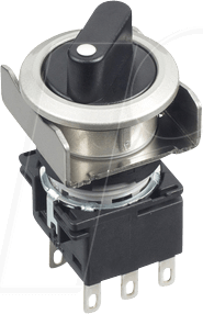 ID LB6MS3T6 - Wahlschalter LB, 22 mm , metallic ID LB6MS3T6 - Wahlschalter LB, 22 mm , metallic von Idec