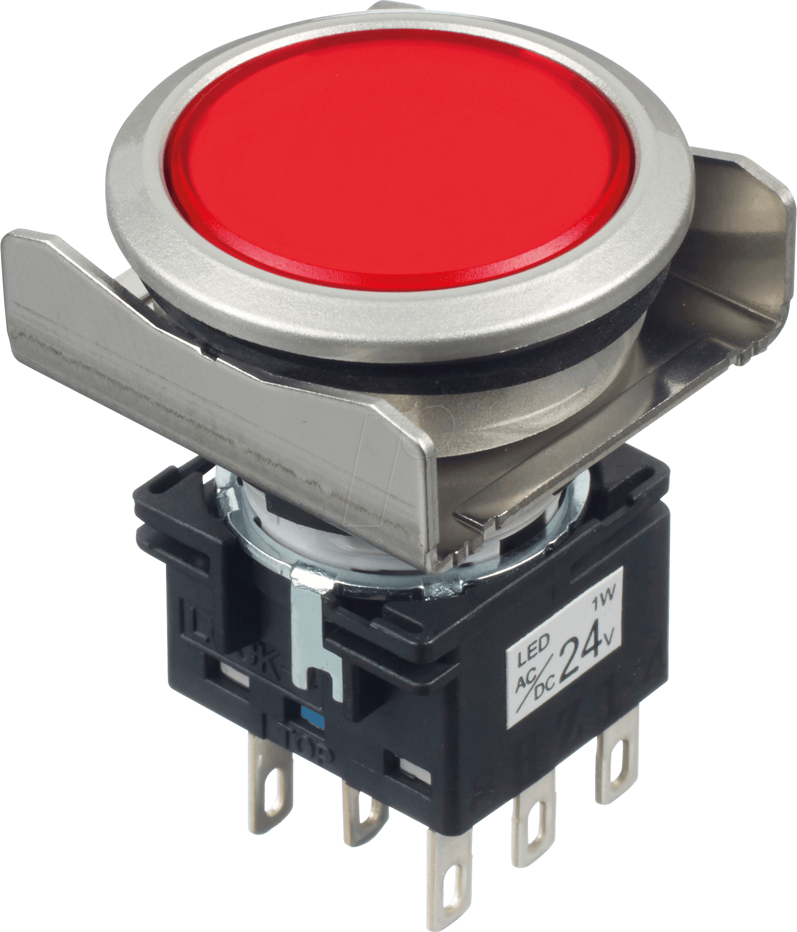 ID LBW6MLA1T64R - Beleuchteter Einbautaster LBW, 26 mm , 2 CO ID LBW6MLA1T64R - Beleuchteter Einbautaster LBW, 26 mm , 2 CO von Idec