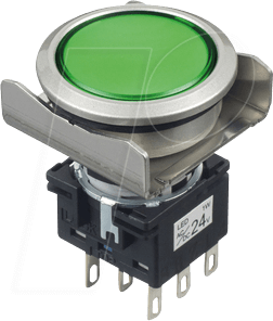 ID LBW6MLART64WG - Beleuchteter Einbautaster LBW, 26 mm , 2 CO ID LBW6MLART64WG - Beleuchteter Einbautaster LBW, 26 mm , 2 CO von Idec