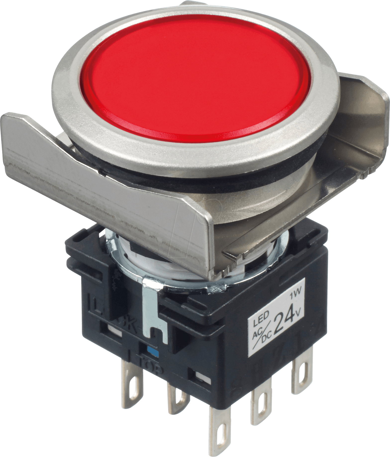 ID LBW6MLM1T64R - Beleuchteter Einbautaster LBW, 26 mm , 2 CO ID LBW6MLM1T64R - Beleuchteter Einbautaster LBW, 26 mm , 2 CO von Idec