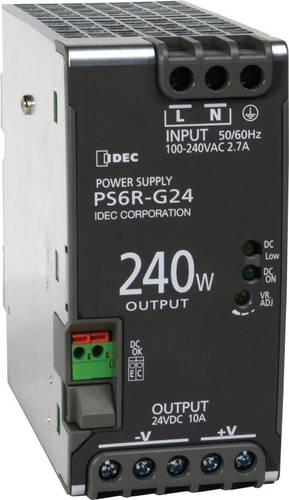 Idec PS6R-G24 Hutschienen-Netzteil (DIN-Rail) 24 V/DC 10A 240W Anzahl Ausgänge:1 x Inhalt 1St. von Idec