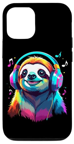 Faultier Mit Kopfhörern, Bunte Digitale Kunst Musik Faultier Hülle für iPhone 12/12 Pro Faultier Mit Kopfhörern, Bunte Digitale Kunst Musik Faultier Hülle für iPhone 12/12 Pro von Ideen Für Faultier-liebhaber & Faultier-zubehör