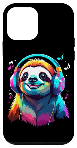 Faultier Mit Kopfhörern, Bunte Digitale Kunst Musik Faultier Hülle für iPhone 12 mini Faultier Mit Kopfhörern, Bunte Digitale Kunst Musik Faultier Hülle für iPhone 12 mini von Ideen Für Faultier-liebhaber & Faultier-zubehör