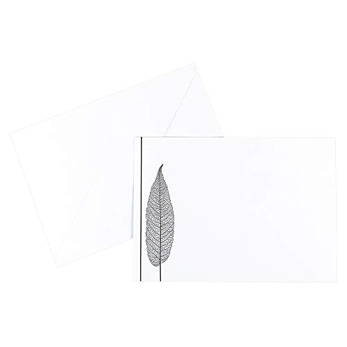 Ideen mit Herz Umschläge, Kondolenz, Blatt, B6 (12,5cm x 17,5cm), 120 g/m², weiß mit Druck, 10 Stück von Ideen mit Herz