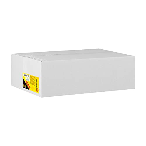 Idena 10253 - Versandtaschen DIN B4, 100 Stück haftklebend, Faltentaschen mit 4 cm Bodenfalte, Umschläge ohne Fenster, aus 150 g/m² FSC-Recycled Papier in Braun von Idena