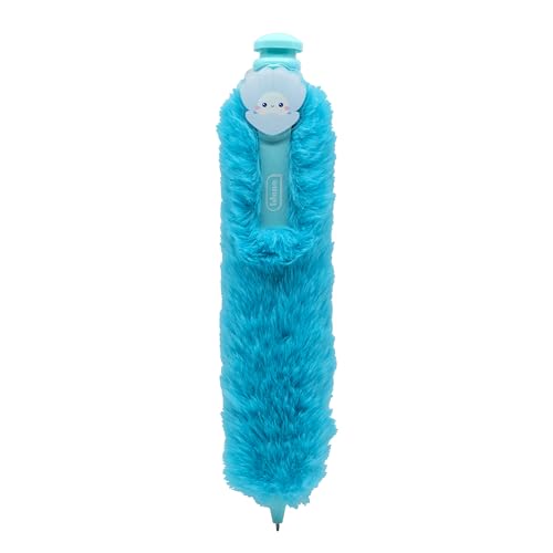 Idena 20200 - Kugelschreiber mit Plüsch, Flauschiger blauer Stift mit Wolken-Clip, Niedlicher Schreibspaß für Kinder, Teenager & Büro Idena 20200 - Kugelschreiber mit Plüsch, Flauschiger blauer Stift mit Wolken-Clip, Niedlicher Schreibspaß für Kinder, Teenager & Büro von Idena