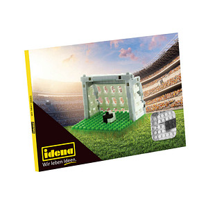 Idena 40147 Postkarte Fußball Mini- Bausteine Idena 40147 Postkarte Fußball Mini- Bausteine von Idena