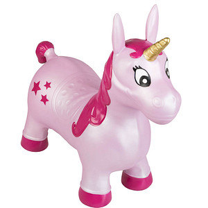 Idena Hüpftier Einhorn pink von Idena