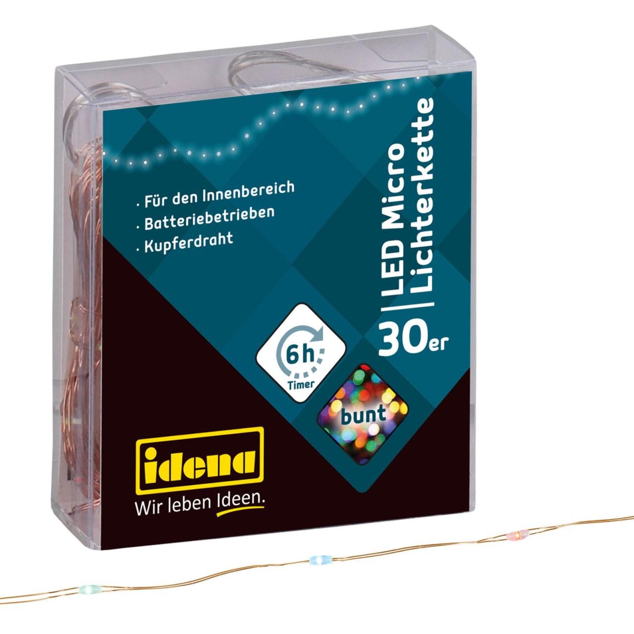 Idena Lichterkette 3.2 m kupfer Idena Lichterkette 3.2 m kupfer von Idena