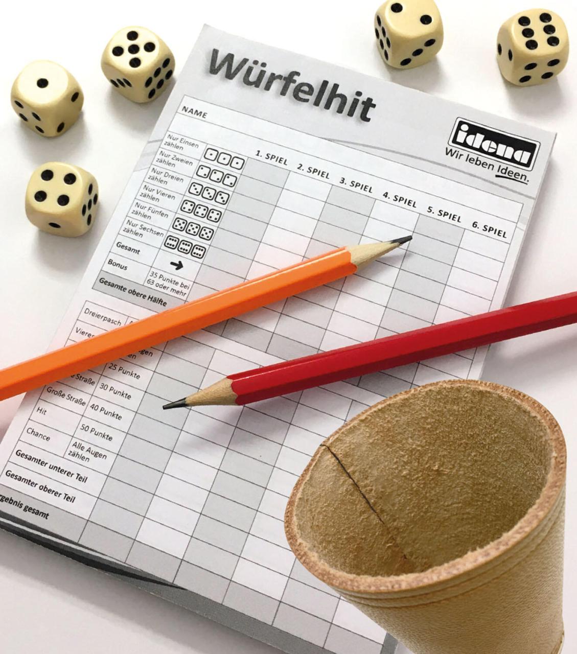 Idena Würfelhit Würfelspiel Idena Würfelhit Würfelspiel von Idena