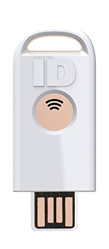 Identiv FIDO2 NFC+ Security Key USB-A Token zur Anmeldung - Zwei-Faktor-Authentifizierung (FIDO, FIDO2, U2F, PIV, TOTP, HOTP, WebAuth) - 905601 von Identiv