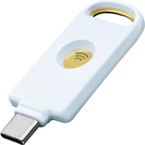 Identiv uTrust FIDO2 NFC Sicherheitsschlüssel USB-C (FIDO, FIDO2, U2F, PIV, TOTP, HOTP, WebAuth) von Identiv