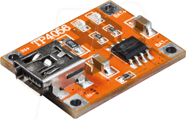 DEBO POWER5 - Entwicklerboards - Ladegerät für Li-Ion / LiPo Akkus, miniUSB von Iduino