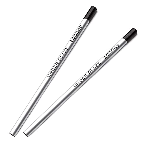 Iegefirm 2 StüCk Unterglasur-Bleistifte, Unterglasur-Bleistifte für TöPferwaren, Unterglasur-Bleistift PräZisions-Unterglasur-Bleistift für TöPferwaren A von Iegefirm