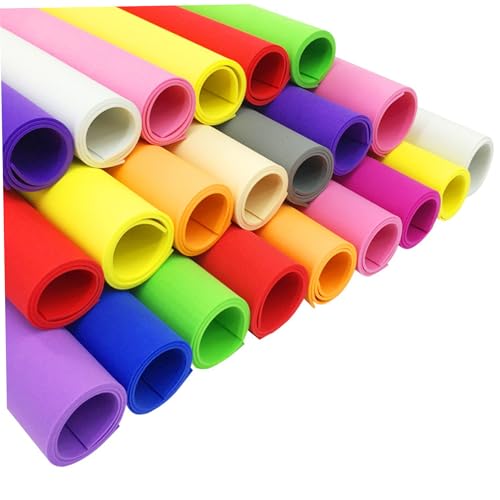 Eva Foam Blätter 48pcs 1mm dick 12 x 8 12 verschiedene Farben Schaumblätter DIY Bastelblatt sicheres und ungiftiges Papier für Kunsthandwerk, Schulprojekte Eva Foam Blätter 48pcs 1mm dick 12 x 8 12 verschiedene Farben Schaumblätter DIY Bastelblatt sicheres und ungiftiges Papier für Kunsthandwerk, Schulprojekte von Iewroyt