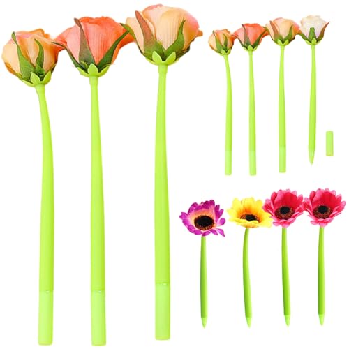 Iewroyt 11pcs Blumenstifte, Sonnenblume Rosenform Blumenstift, 0, 5 mm kreativer Gel -Tintenpflanzenstifte, 9, 5 Plastikstallpoint für Heimbüroschulen Kinderlehrer anwesend Iewroyt 11pcs Blumenstifte, Sonnenblume Rosenform Blumenstift, 0, 5 mm kreativer Gel -Tintenpflanzenstifte, 9, 5 Plastikstallpoint für Heimbüroschulen Kinderlehrer anwesend von Iewroyt