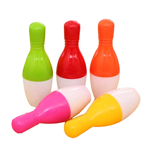 Iewroyt 5pcs niedlicher Bowlingstil -Kugelschiffe Stifte Mini einsensabler von Iewroyt
