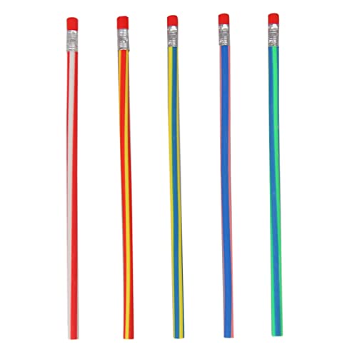 Iewroyt Flexible Stifte weiche Biedestifte mit Radiergummi für Schüler Kinder kreative stationäre Versorgung 50 PCs Iewroyt Flexible Stifte weiche Biedestifte mit Radiergummi für Schüler Kinder kreative stationäre Versorgung 50 PCs von Iewroyt