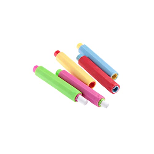Iewroyt Plastikkreidehalter Hülle Kreidehalterhalter Cover Clip für Schulbürolehrer 5pcs Iewroyt Plastikkreidehalter Hülle Kreidehalterhalter Cover Clip für Schulbürolehrer 5pcs von Iewroyt