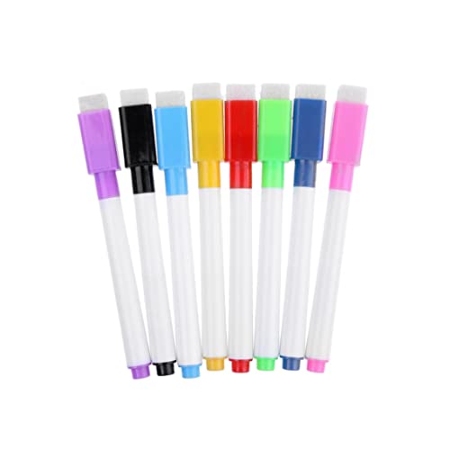 Iewroyt Whiteboard -Stifte löschbare Marker White Board Marker Stift mit Radiergummi -Büroschule 8PCS Iewroyt Whiteboard -Stifte löschbare Marker White Board Marker Stift mit Radiergummi -Büroschule 8PCS von Iewroyt