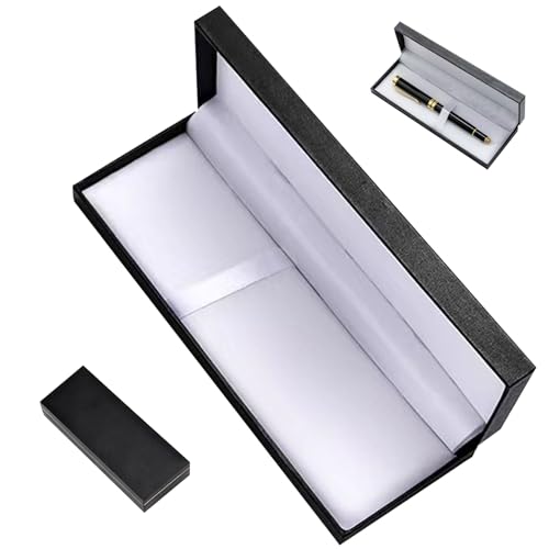 Stift Geschenkbox, 6.9x2.5x1.1 Zoll Stiftkoffer mit Kissen, Flip-Top-Boxen Geschenk leer, schockdes Box für Business Birthday Jubiläum von Iewroyt