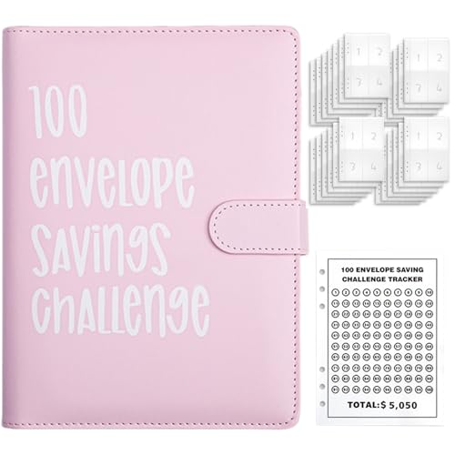 Umschläge für Geldsparen von Binder und Buchumschließung Challenge Binder einfach und unterhaltsam, um 5 US -Dollar, 050 US Umschläge für Geldsparen von Binder und Buchumschließung Challenge Binder einfach und unterhaltsam, um 5 US -Dollar, 050 US von Iewroyt