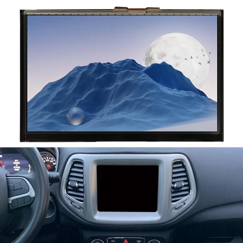 7" LCD Bildschirm für TDO-WXGA0700K00033-V2 TDO-WXGA0700K00057-V1 LCD Display für Jeep Compass Radio 2017, 2018, 2019, 2020 Touchscreen Digitizer Assembly (Nicht für Uconnect 4C / UAQ/UAS) von Ifixly