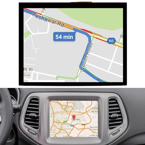 Ifixly 8,4" LCD Display Radio Navigation für Chrysler Dodge Jeep LA084X01(SL)(01) LA084X01 (SL) (02) LCD Bildschirm Touchscreen für Autoradio LA084X01-SL01 LA084X01-SL02, nicht für Uconnect 4 von Ifixly