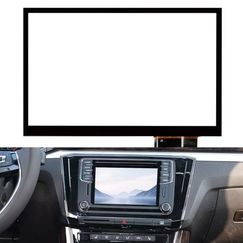 TDO-WVGA0633F00045 Touchscreen 6.5" für VW für Skoda MIB STD2 684 200 Magotan B7 Golf Polo Navigation für Radio Digitizer TDO-WVGA0633F00039 Touch Screen Panel Glas (Schwarz, kein LCD Display) von Ifixly