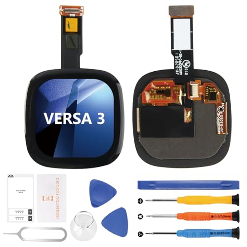 für Fitbit Versa3 FB511 LCD Bildschirm, Screen Replacement für Fitbit Sense FB512 / Versa3 FB511 LCD Display Touchscreen Digitazer Assembly, Schwarz für Fitbit Versa3 FB511 LCD Bildschirm, Screen Replacement für Fitbit Sense FB512 / Versa3 FB511 LCD Display Touchscreen Digitazer Assembly, Schwarz von Ifixly