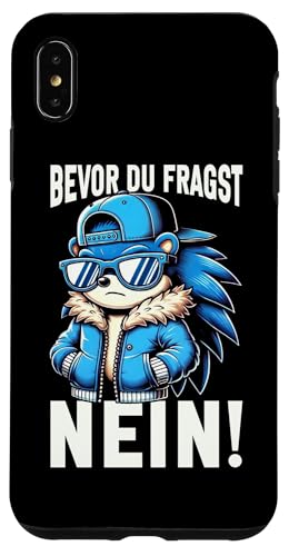 Bevor Du Fragst Nein Igel Schlechte Laune Sarkasmus Hülle für iPhone XS Max Bevor Du Fragst Nein Igel Schlechte Laune Sarkasmus Hülle für iPhone XS Max von Igel Sarkastische Sprüche Lustige Aussagen