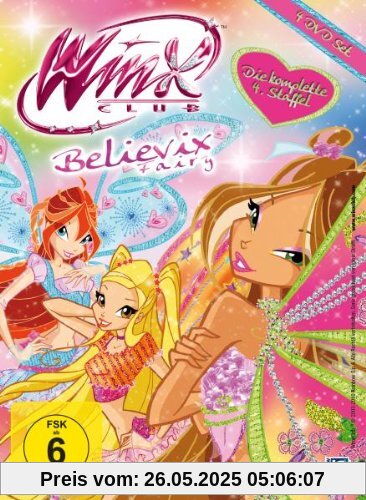 Winx Club - Die komplette 4. Staffel (3D Cover) [4 DVDs] von Iginio Straffi