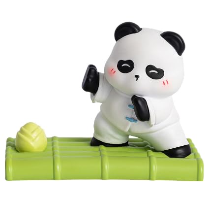 Handy Ständer Cartoon Panda Action-Figur Panda Telefonhalter Cartoon-Telefonhalterung Desktop-Dekoration Tierischer Telefonständer Universal Mobiltelefone Ständer von IhLux