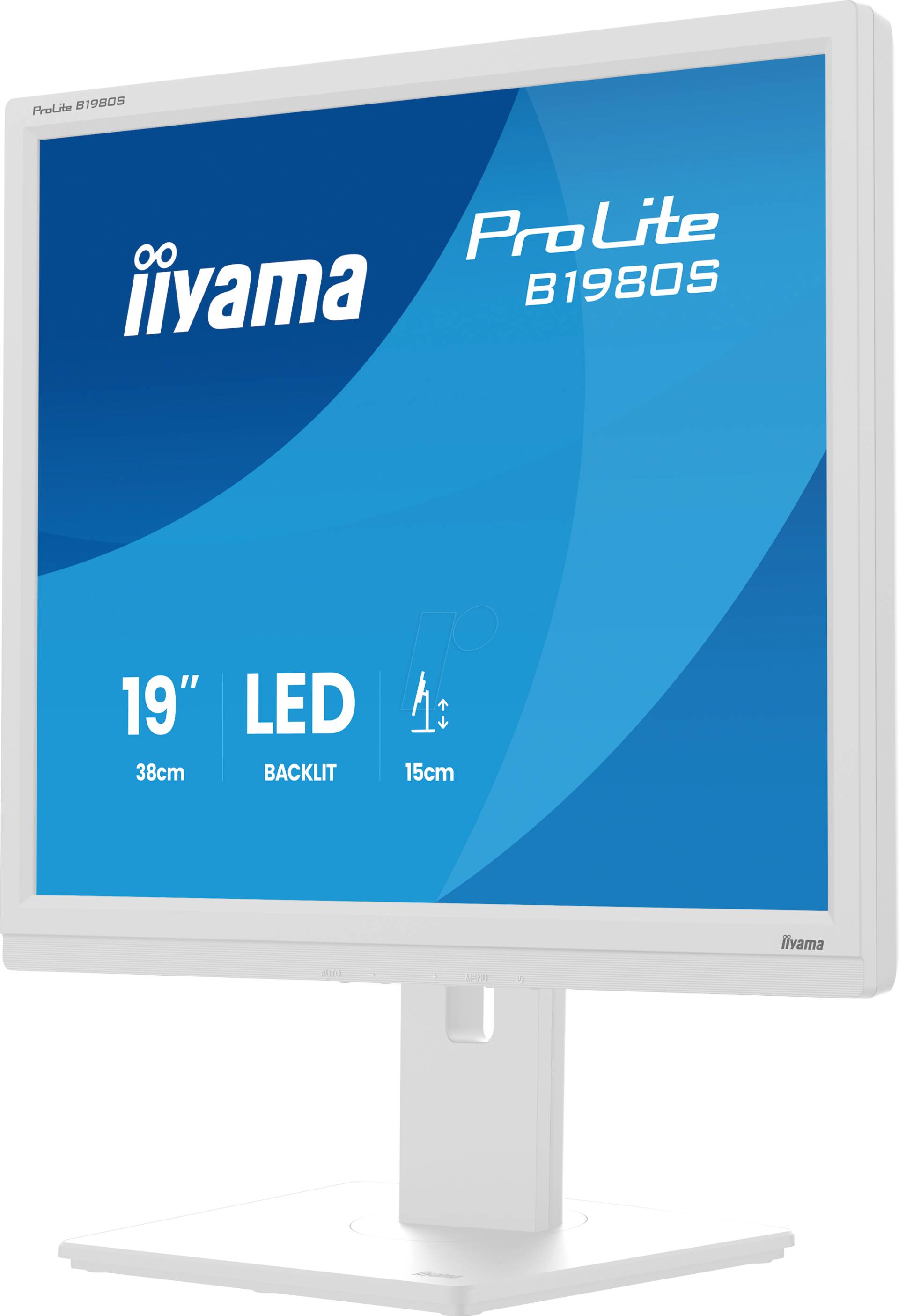 IIY B1980SW1 - 48cm Monitor, Pivot, Lautsprecher, weiss IIY B1980SW1 - 48cm Monitor, Pivot, Lautsprecher, weiss von Iiyama