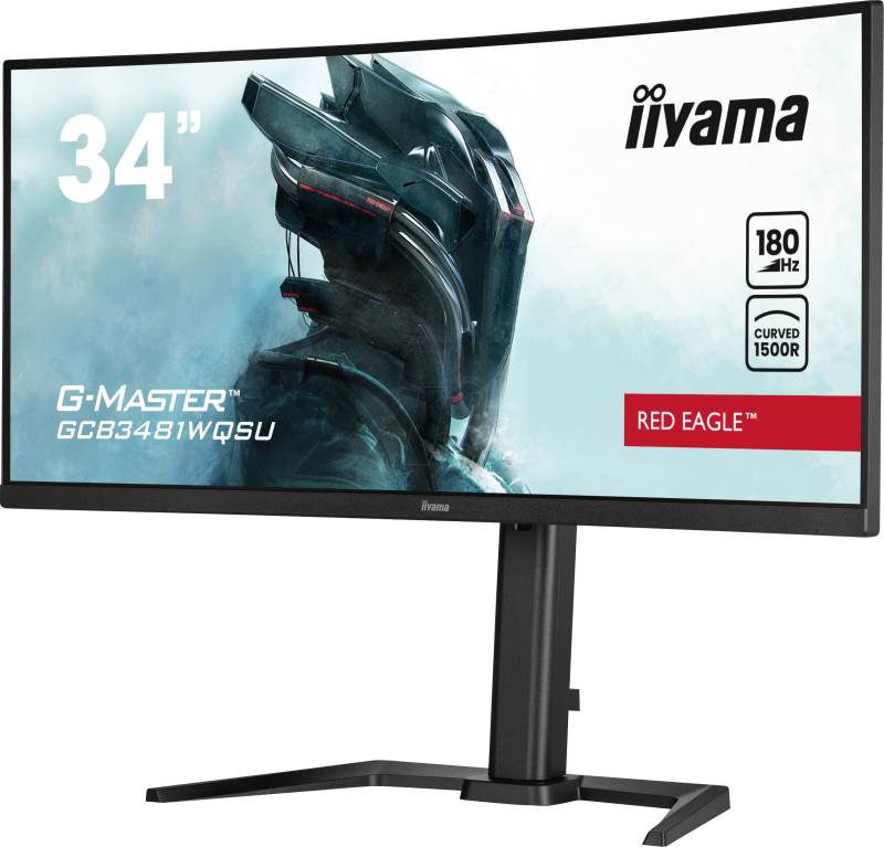 IIY GCB3481WQSUB - 86cm Curved Monitor, UWQHD, USB, Lautsprecher von Iiyama