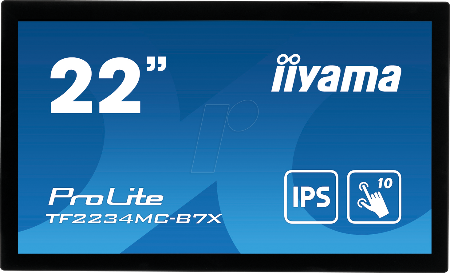 IIY TF2234MCB7X - 55cm Touchonitor, 10 Punkt, Open Frame, Pivot von Iiyama