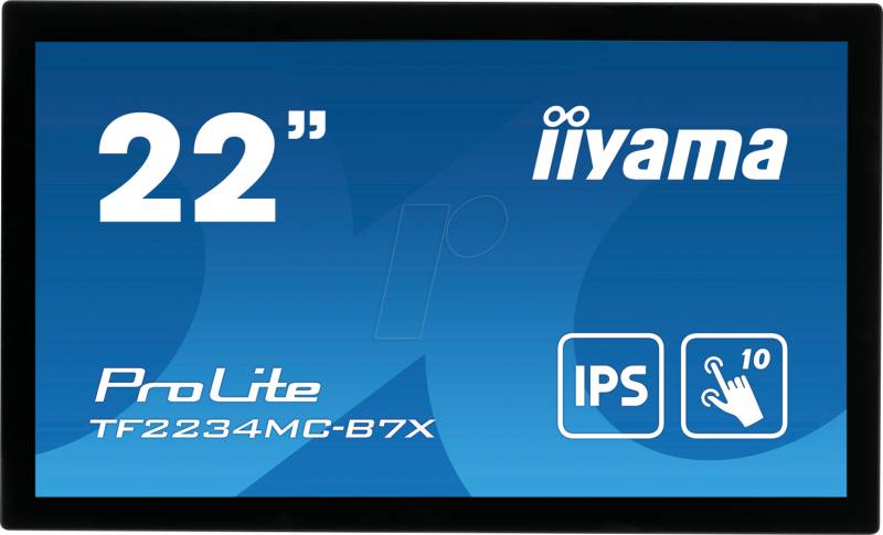 IIY TF2234MCB7X - 55cm Touchonitor, 10 Punkt, Open Frame, Pivot von Iiyama