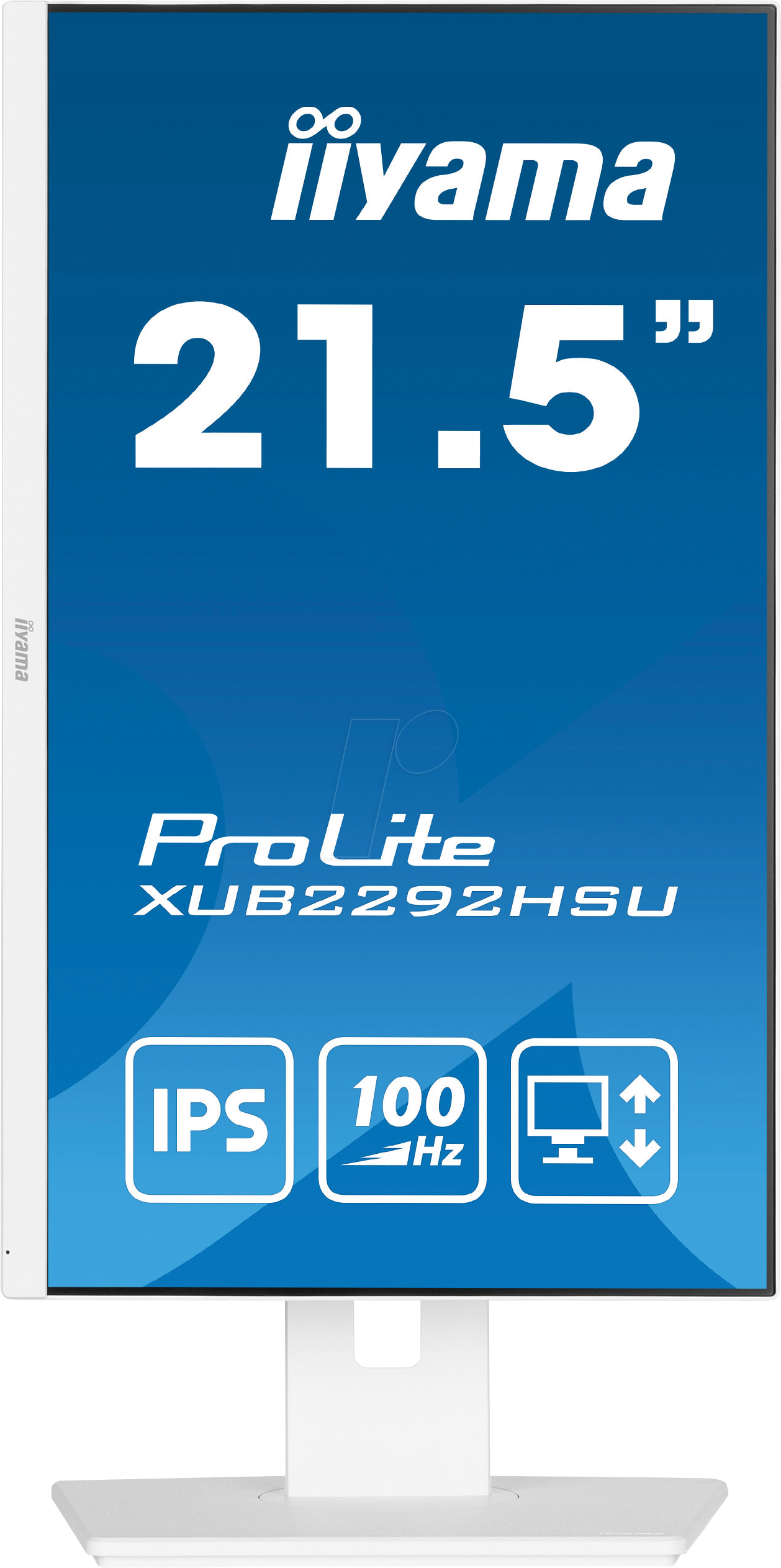 IIY XUB2292HSUW6 - 55cm Monitor, 1080p, USB, Pivot, weiß von Iiyama
