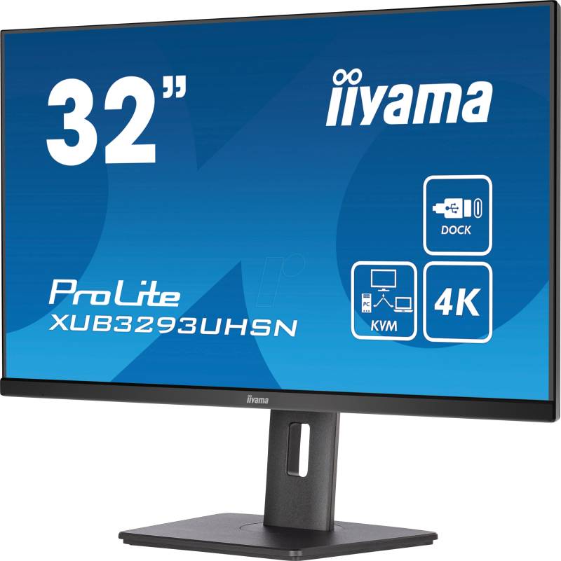 IIY XUB3293UHSN5 - 80cm Monitor, 4K UHD, USB-C, Lautsprecher von Iiyama