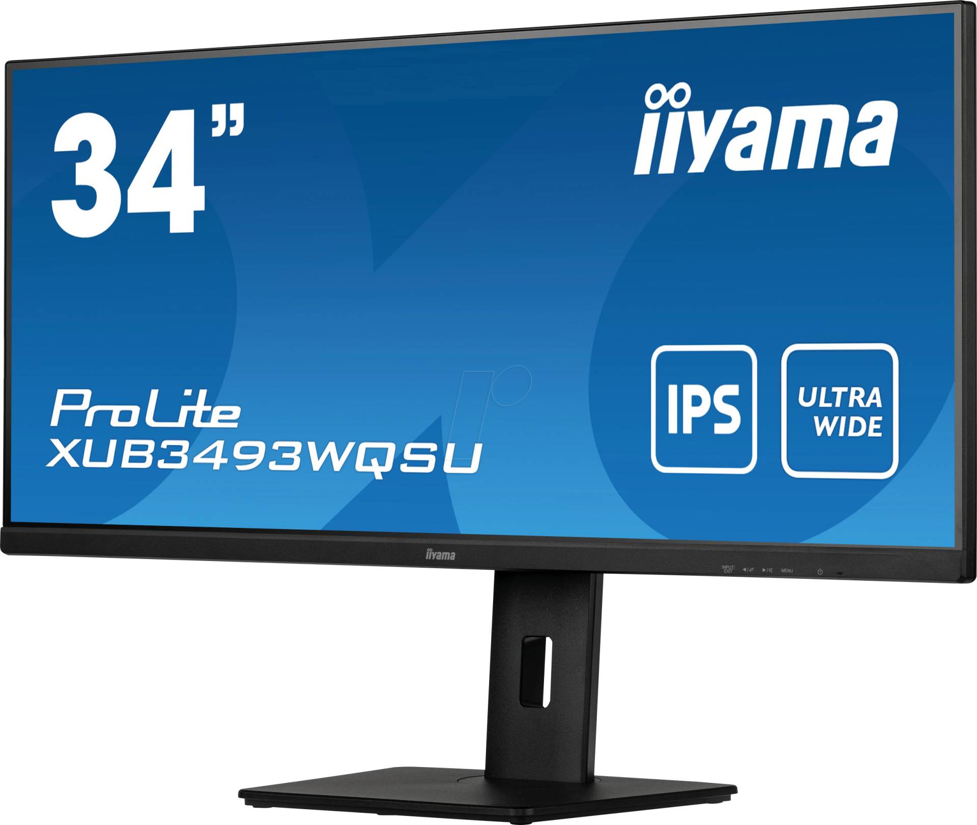IIY XUB3493WQSU5 - 86,7cm Monitor, UWQHD, PiP, Lautsprecher, USB von Iiyama