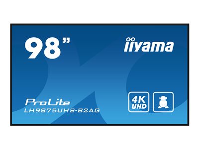 IIYAMA 247.7cm(97,5) LH9875UHS-B2AG 16:9 3xHDMI+DP+DVI 4K (Speditionsversand) von Iiyama