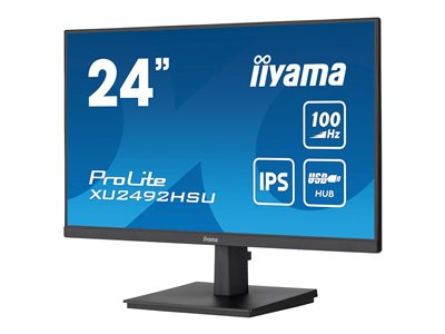 IIYAMA 60.5cm (23,8) XU2492HSU-B6 16:9  HDMI+DP+4xUSB IPS retail von Iiyama