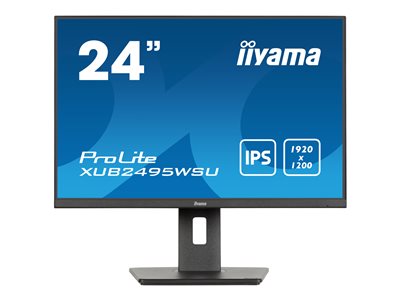 IIYAMA 61.1cm (24)   XUB2495WSU-B7 16:10 HDMI+DP+USB-C Lift retail von Iiyama