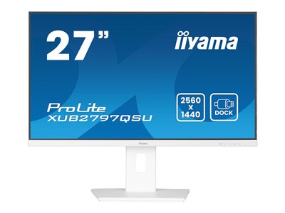 IIYAMA 68.5cm (27)   XUB2797QSU-W2 16:9  HDMI+DP+2xUSB Lift von Iiyama