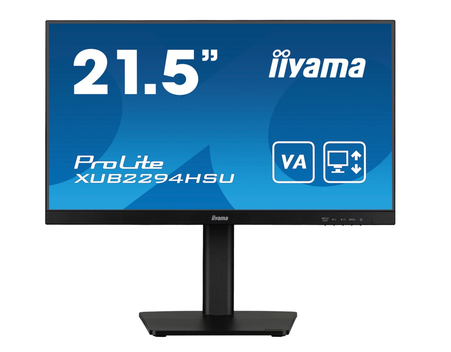 Iiyama 22iW LCD Business Full HD IPS - Flachbildschirm (TFT/LCD) - 21,5 [Energieklasse E] (XUB2293HSU-B7) von Iiyama