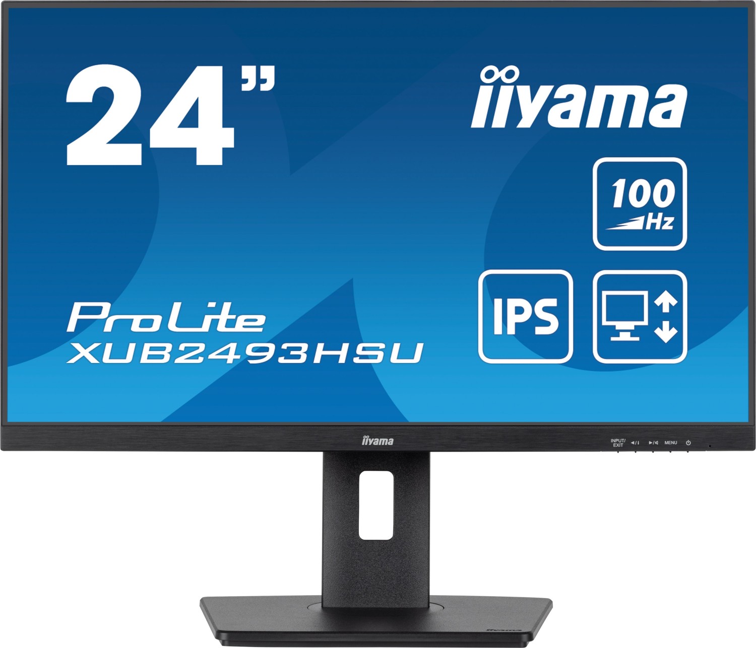 Iiyama 24iW LCD Business Full HD IPS - Flachbildschirm (TFT/LCD) - 24 [Energieklasse E] (XUB2493HSU-B7) von Iiyama