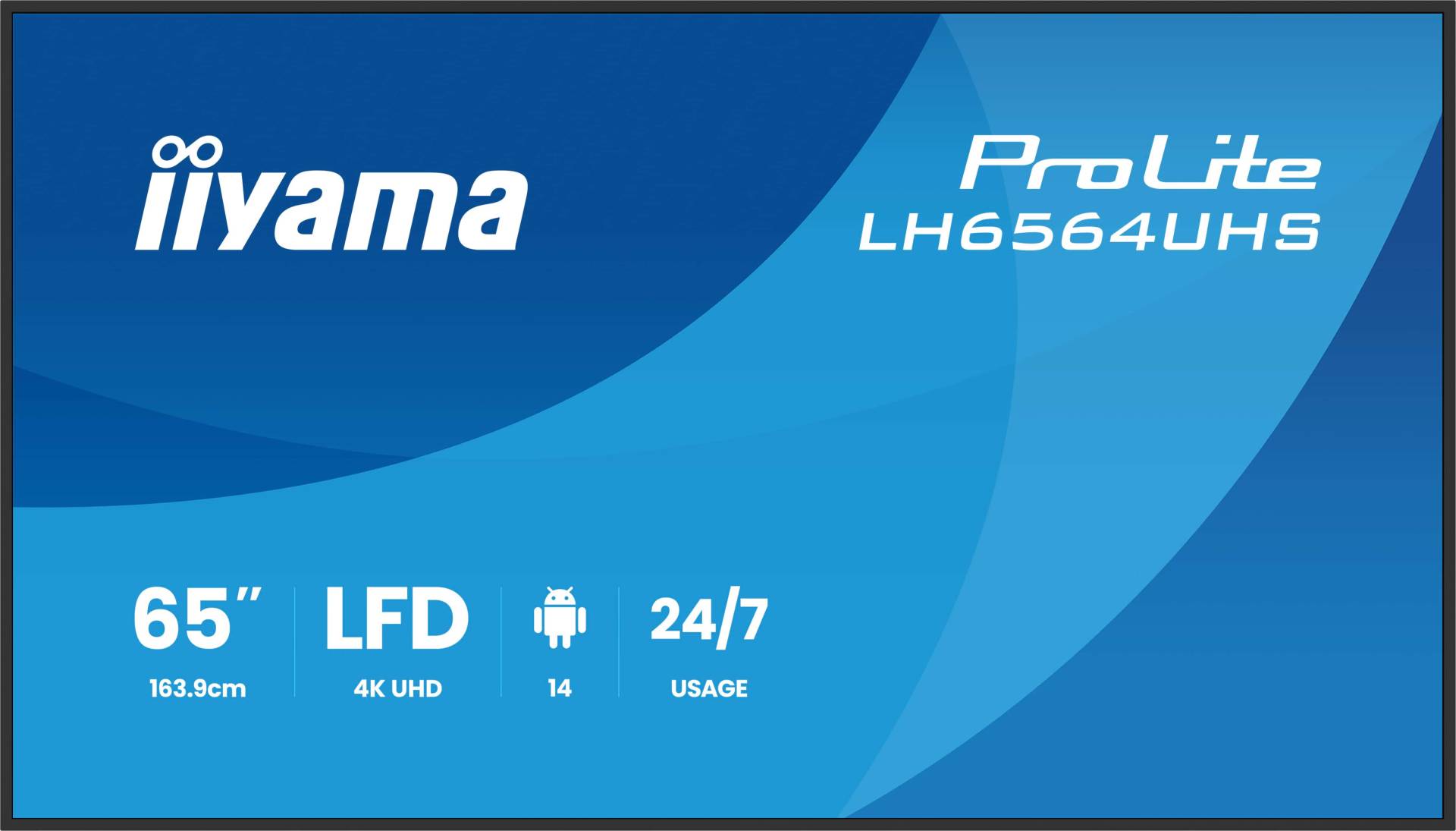 Iiyama 65iW LCD 4K UHD VA (LH6564UHS-B1AG) von Iiyama