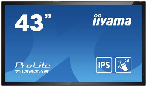 Iiyama All-In-One Interactive ProLite T4362AS-B1 Digital Signage Display 109cm 43 Zoll 3840 x 2160 P Iiyama All-In-One Interactive ProLite T4362AS-B1 Digital Signage Display 109cm 43 Zoll 3840 x 2160 P von Iiyama